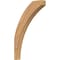 Ekena Millwork 3 1/2"W x 20"D x 32"H Thorton Smooth Knee Brace, Western Red Cedar BRC04X20X32THR00SWR - alternate 1
